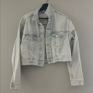 H&M Light Gray Jean Jacket